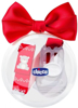 Immagine di Massaggiagengive Rosso Limited Edition + Chicco Clip Con Catenella Natale Limited Edition